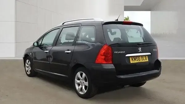 Used Peugeot 307 S 110 HP (80 kW) 2006 Black Estate