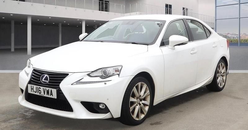 White Used 2016 Lexus IS300h Executive Line Sedan | £12,900 (Fair price) - Image 1/4