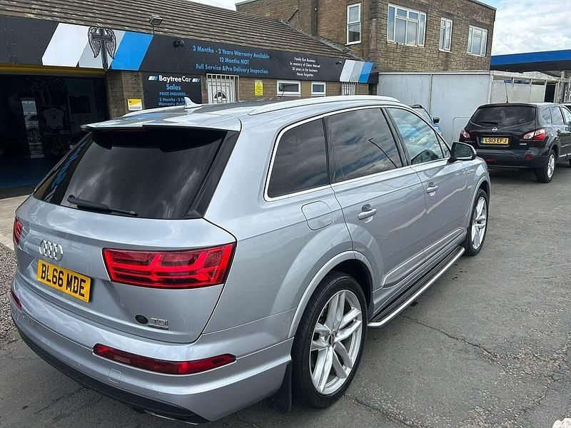 Begagnad Audi Q7 S-Line 2016 Silver SUV