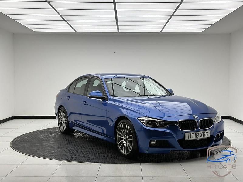 Blue Used 2018 BMW 330e M Sport Sedan | £14,295 (Good price) - Image 1/4