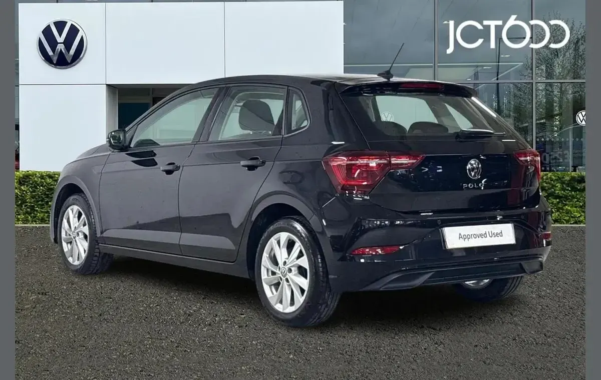 Used VW Polo Style 95 HP (69 kW) 2023 Black Hatchback