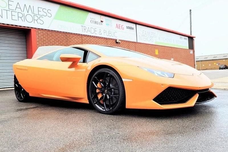 Used Lamborghini Huracán 2018 Orange Coupe