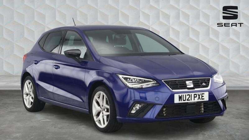 Blue Used 2021 Seat Ibiza FR Hatchback | £13,872 (Fair price) - Image 1/4
