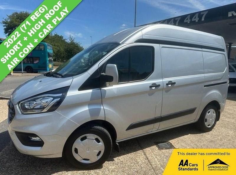 Silver Used 2022 Ford Transit Custom Trend Van | £14,990 (Good price) - Image 1/3