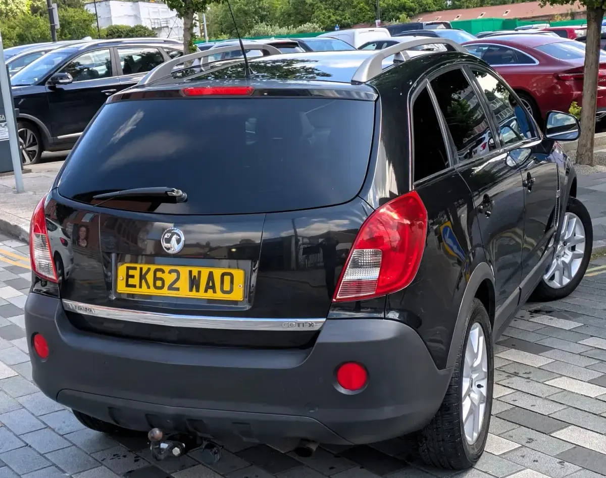 Used Vauxhall Antara 163 HP (119 kW) 2012 Black SUV