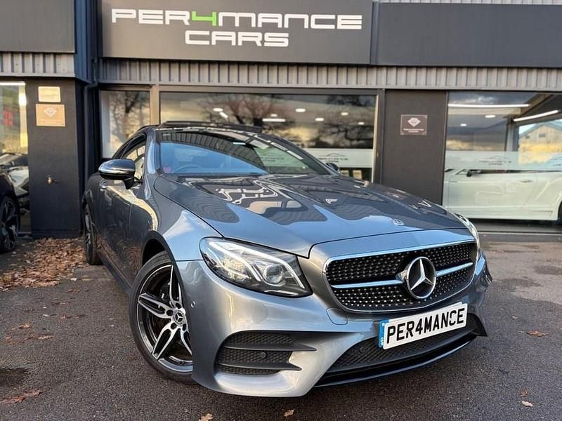 Used Mercedes E400 AMG line 2017 Grey Coupe