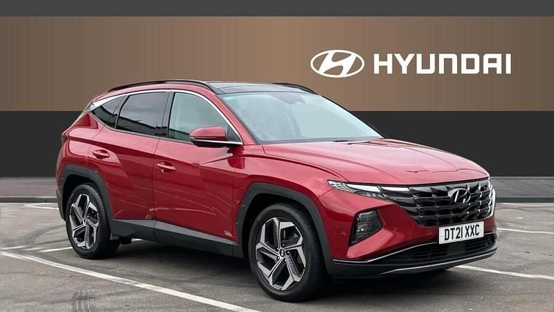 Red Used 2021 Hyundai Tucson Ultimate SUV | £17,802 (A bit pricey) - Image 1/3