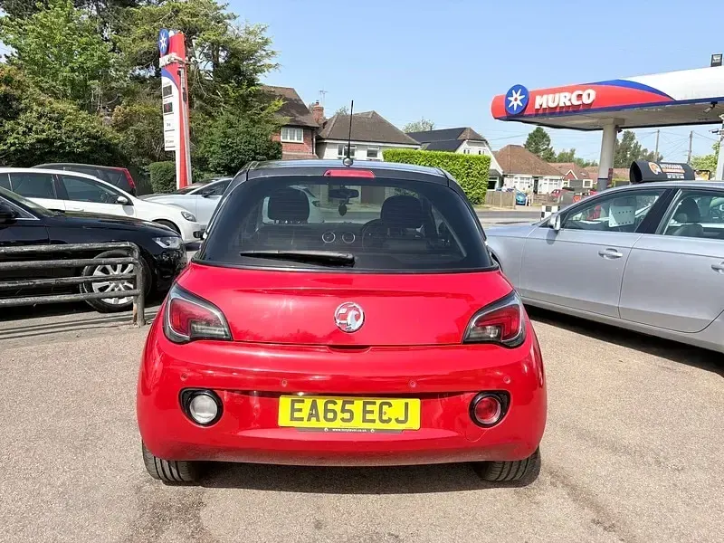 Used Vauxhall Adam Glam 70 HP (51 kW) 2015 Red Hatchback