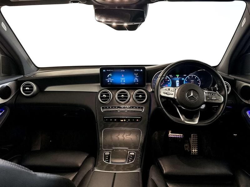 Used Mercedes GLC300e AMG line 272 HP (200 kW) 2021 Blue SUV