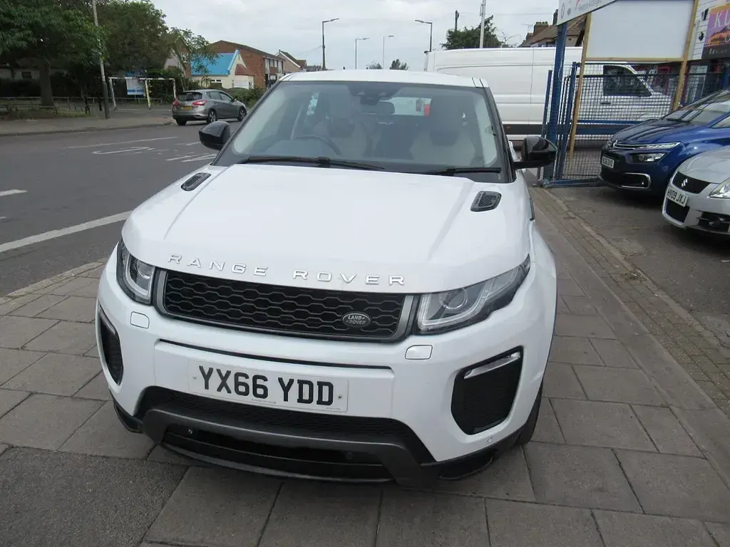 Begagnad Land Rover Range Rover evoque HSE Dynamic 2016 Vit SUV