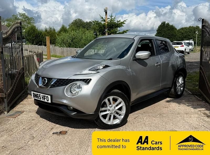 Used Nissan Juke Acenta Premium 110 HP (80 kW) 2015 Silver SUV