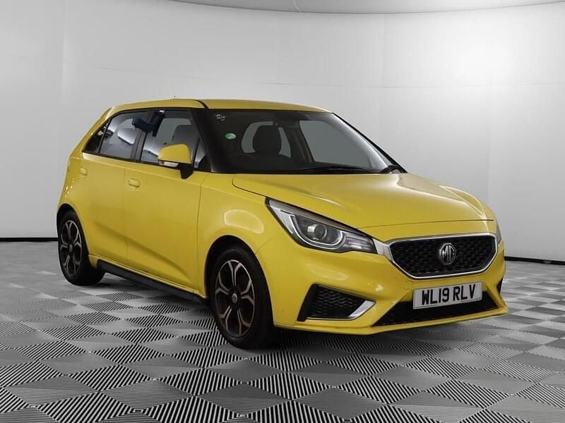 Yellow Used 2019 MG MG3 Exclusive Hatchback | £7,490 (Fair price) - Image 1/4
