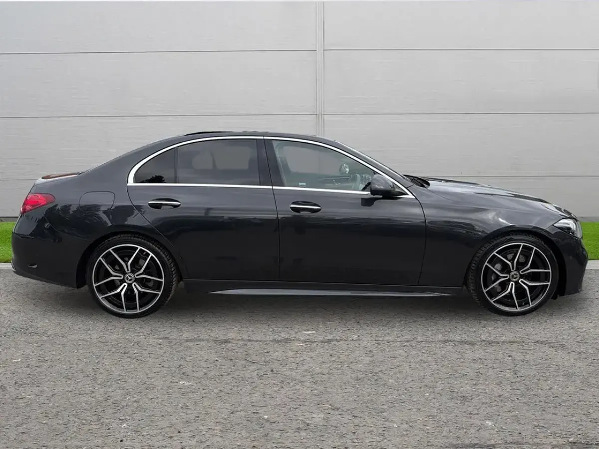 Used Mercedes C200 AMG line 221 HP (162 kW) 2024 Grey Sedan