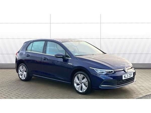 Blue Used 2021 VW Golf VIII Style Hatchback | £17,438 (Good price) - Image 1/4