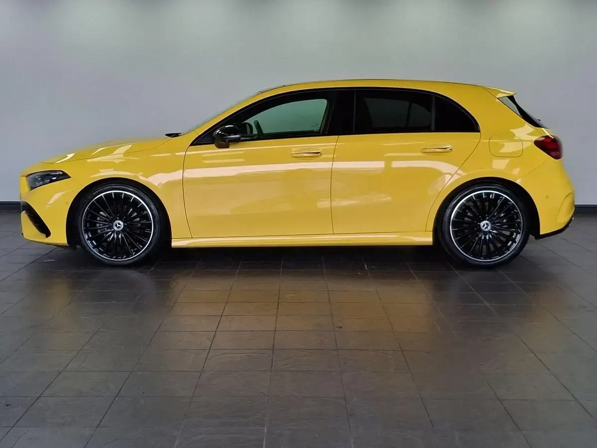Used Mercedes A200 Exclusive 2023 Yellow Hatchback