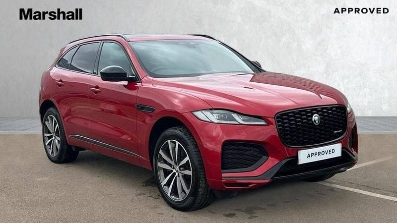Red Used 2023 Jaguar F-Pace R-Dynamic SUV | £37,739 (Fair price) - Image 1/4