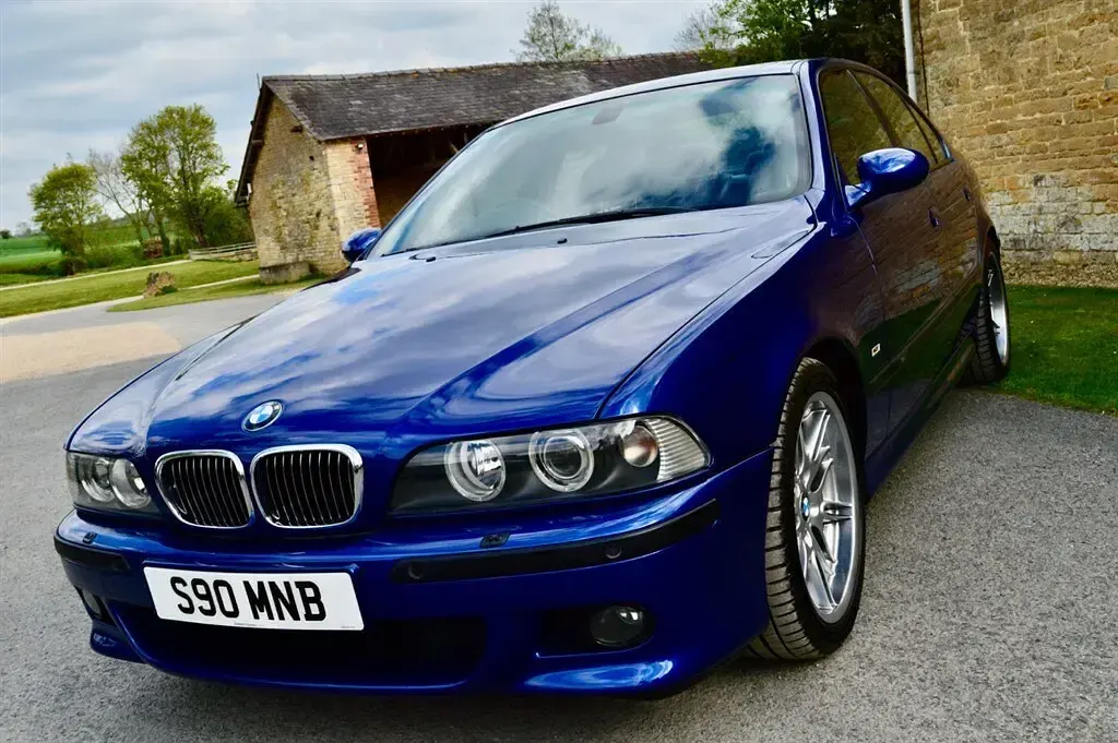 Used BMW M5 400 HP (294 kW) 2002 Blue Sedan