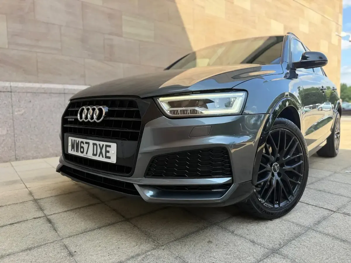 Used Audi Q3 Black Edition 184 HP (135 kW) 2017 Grey SUV