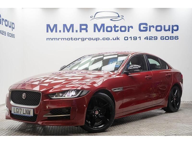 Used Jaguar XE R-Sport 180 HP (132 kW) 2017 Red Sedan