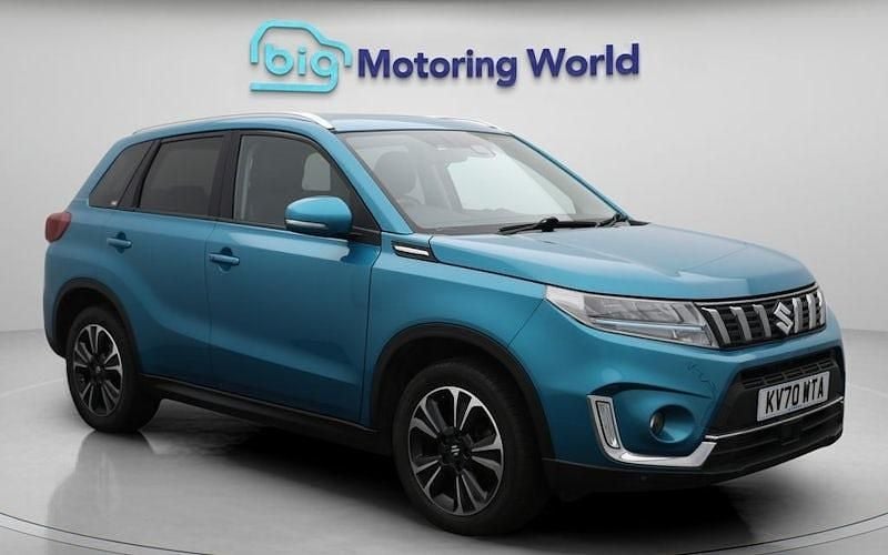 Turquoise Used 2020 Suzuki Vitara SZ5 SUV | £11,700 (Good price) - Image 1/4
