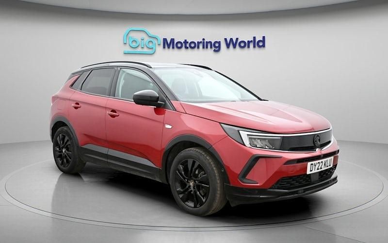 Used Vauxhall Grandland X GS Line 131 HP (96 kW) 2022 Red SUV