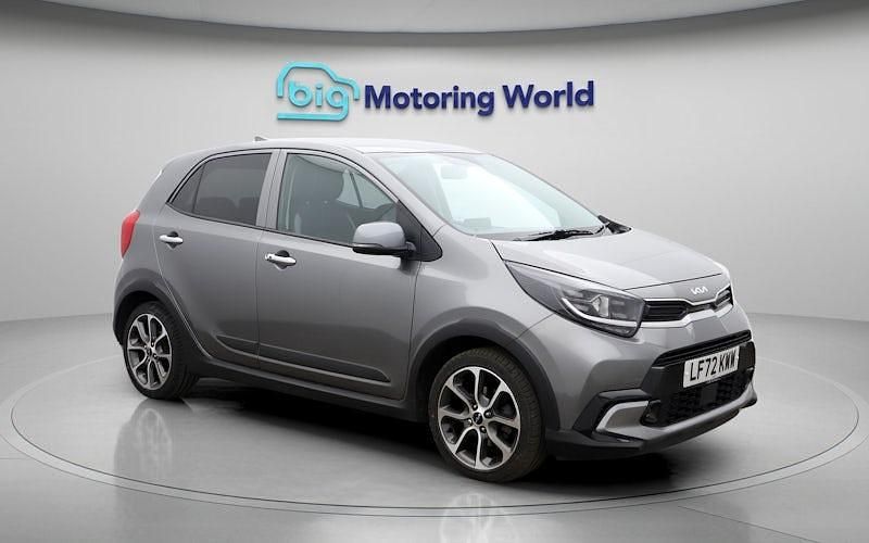 Used Kia Picanto X-Line 67 HP (49 kW) 2022 Grey Hatchback