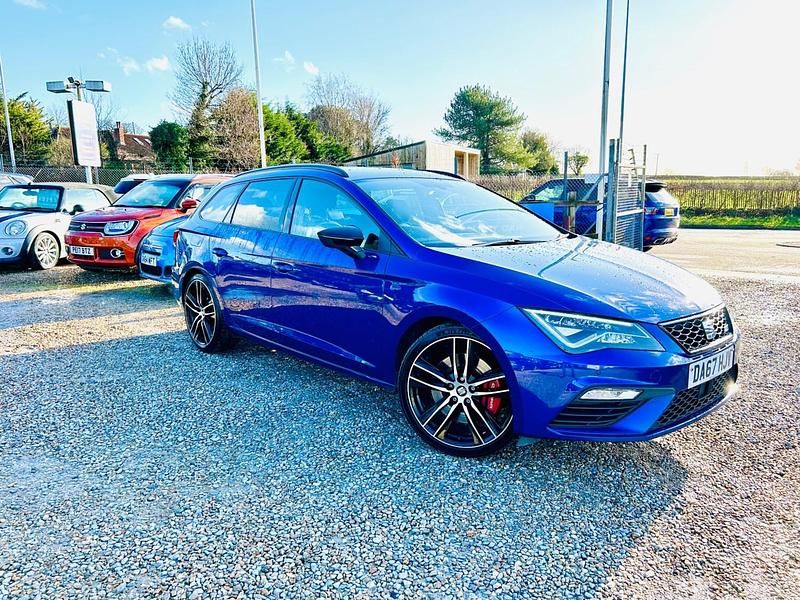 Blue Used 2017 Cupra Leon Estate | £9,495 - Image 1/4