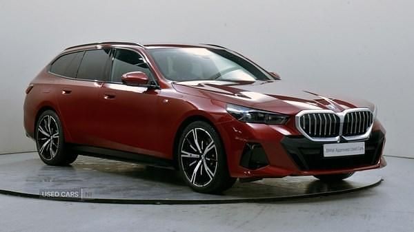Red Used 2025 BMW 520 M Sport Estate | £37,995 (Good price) - Image 1/4