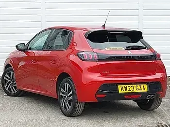 Usado Peugeot 208 Allure+ 129 HP (94 kW) 2023 Vermelho Citadino