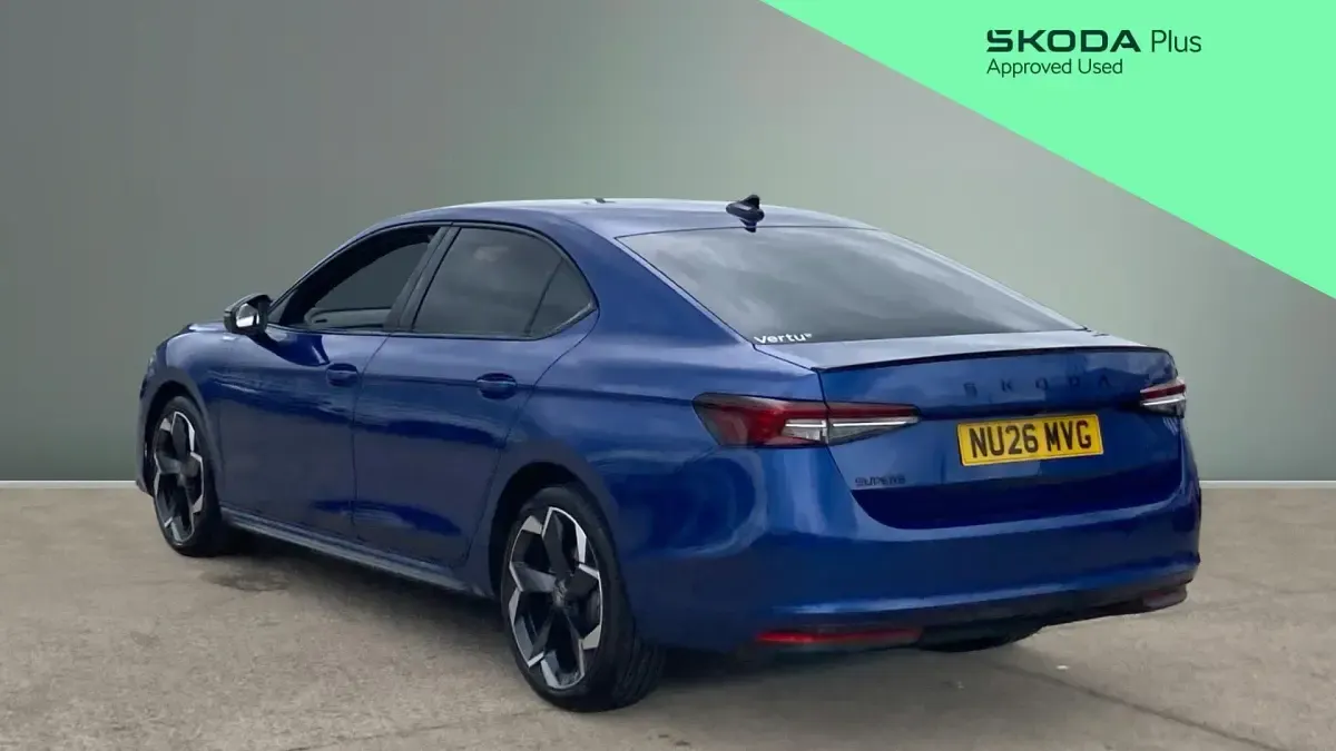 Used Skoda Superb SportLine 150 HP (110 kW) 2026 Cobalt blue  metallic Hatchback
