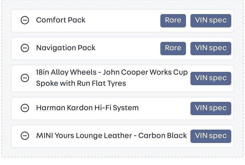 Used Mini John Cooper Works Cabriolet 2019 Black Cabriolet