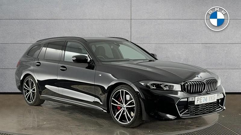 Black Used 2024 BMW 320 M Sport Estate | £32,940 (A bit pricey) - Image 1/4
