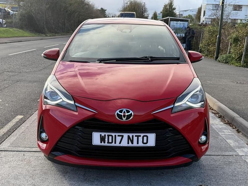 Used Toyota Yaris 2017 Red Hatchback