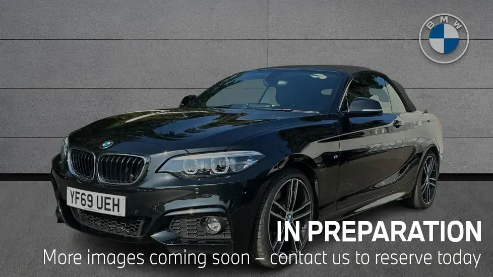 Used BMW 230 M Sport 249 HP (183 kW) 2019 Black Cabriolet