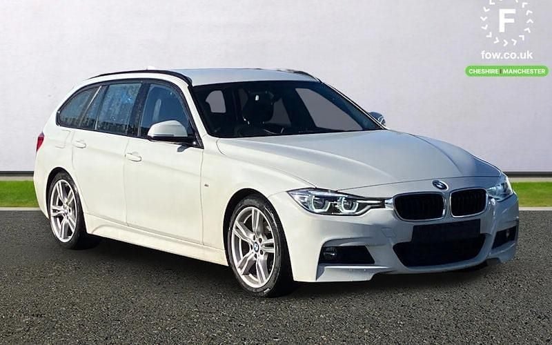 Used BMW 320 M Sport 190 HP (139 kW) 2018 White Estate