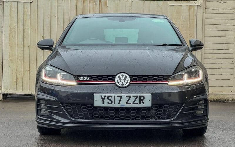 Used VW Golf VII GTI 230 HP (169 kW) 2017 Black Hatchback