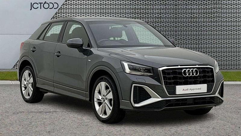 Grey Used 2022 Audi Q2 S-Line SUV | £22,271 (Fair price) - Image 1/4