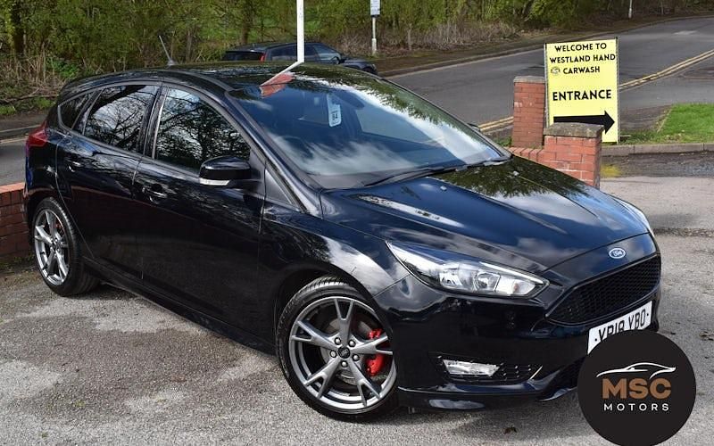 Used Ford Focus ST-Line X 140 HP (102 kW) 2017 Black Hatchback