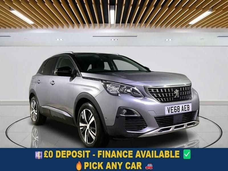 Grey Used 2019 Peugeot 3008 Allure SUV | £9,799 (Good price) - Image 1/4