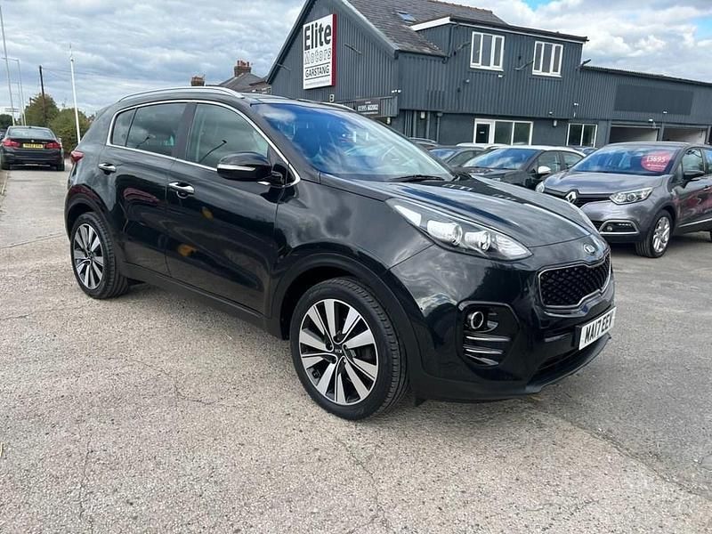 Black Used 2017 Kia Sportage 3 SUV | £7,495 (Fair price) - Image 1/4