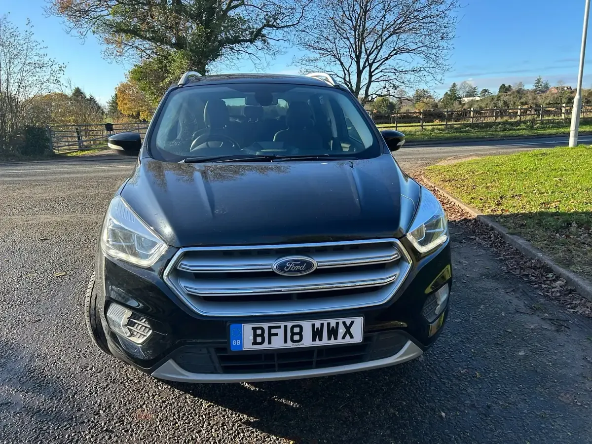 Used Ford Kuga Titanium 150 HP (110 kW) 2018 Black SUV