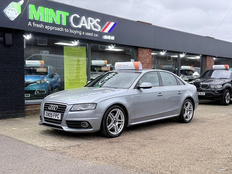 Used Audi A4 S-Line 2009 Silver Sedan