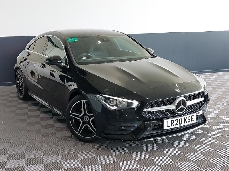 Black Used 2020 Mercedes CLA180 AMG line Sedan | £22,998 - Image 1/4