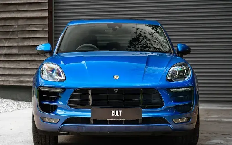 Gebraucht Porsche Macan Turbo 400 PS (294 kW) 2017 Blau SUV