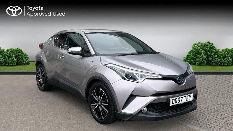 Used Toyota C-HR 122 HP (89 kW) 2017 Silver metallic SUV