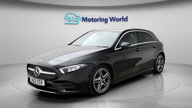 Used Mercedes A220 AMG line 190 HP (139 kW) 2020 Black Hatchback