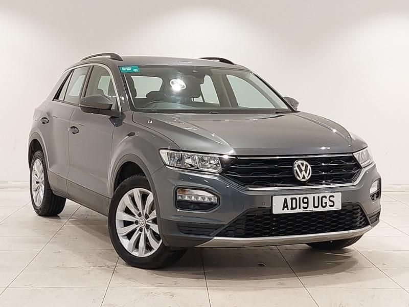 Grey Used 2019 VW T-Roc SE SUV | £13,498 (Fair price) - Image 1/4