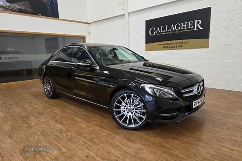 Black Used 2014 Mercedes C250 Premium Plus Sedan | £9,595 (A bit pricey) - Image 1/1
