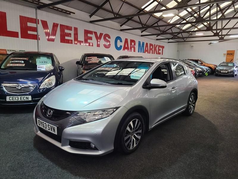 Used Honda Civic EX 2013 Silver Hatchback