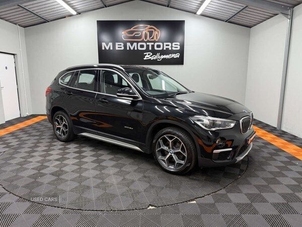 Black Used 2016 BMW X1 xLine SUV | £14,995 (Fair price) - Image 1/4